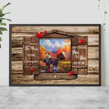 Load image into Gallery viewer, Personalized Mouse Poster Gift for Couples with Custom Names