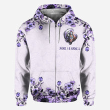 Load image into Gallery viewer, Personalized All Over Hoodie Couple Gift I'm Yours Custom Names