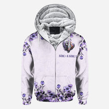 Load image into Gallery viewer, Personalized All Over Hoodie Couple Gift I'm Yours Custom Names