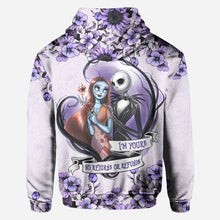 Load image into Gallery viewer, Personalized All Over Hoodie Couple Gift I'm Yours Custom Names
