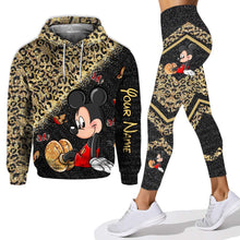 Load image into Gallery viewer, Personalized Mickey Mouse Hoodie & Leggings Set for Kids