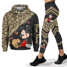 Load image into Gallery viewer, Personalized Mickey Mouse Hoodie & Leggings Set for Kids