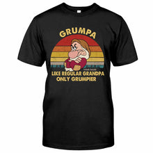 Load image into Gallery viewer, Personalized Grumpa T-shirt and Hoodie Gift for Dad