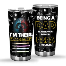 Load image into Gallery viewer, Personalized Dad Tumbler Custom Name Gift for Father