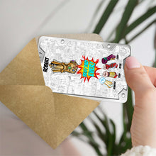 Load image into Gallery viewer, Personalized Wallet Insert Card Gift for Dad - Best Dad Ever