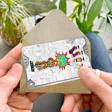 Load image into Gallery viewer, Personalized Wallet Insert Card Gift for Dad - Best Dad Ever