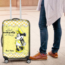 Load image into Gallery viewer, Personalized Minnie Mouse Luggage Cover Custom Name Gift