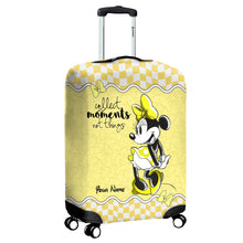 Load image into Gallery viewer, Personalized Minnie Mouse Luggage Cover Custom Name Gift