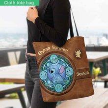 Load image into Gallery viewer, Personalized Ohana Tote Bag Custom Name Gift for Family