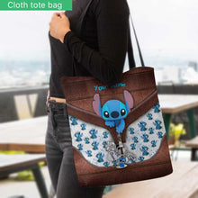 Load image into Gallery viewer, Personalized Ohana Tote Bag Custom Name Gift for Family