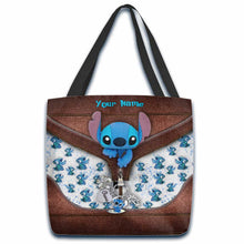 Load image into Gallery viewer, Personalized Ohana Tote Bag Custom Name Gift for Family