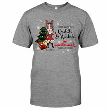 Load image into Gallery viewer, Personalized Christmas T-shirt & Hoodie for Cuddle Lovers