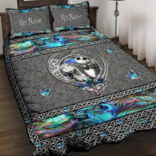 Load image into Gallery viewer, Personalized Nightmare Quilt Set Custom Names Halloween Gift