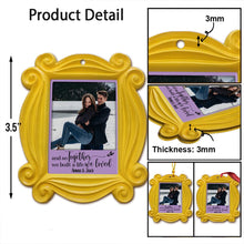 Load image into Gallery viewer, Personalized Christmas Ornament Custom Couple Photo Gift