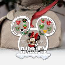 Load image into Gallery viewer, Personalized Acrylic Christmas Ornament Gift for Grandma