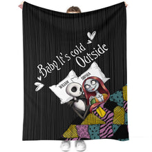 Load image into Gallery viewer, Personalized Nightmare Blanket Unique Gift for Christmas