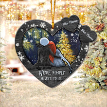 Load image into Gallery viewer, Personalized Christmas Ornament Heart Shape Custom Names Gift