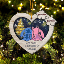 Load image into Gallery viewer, Personalized Christmas Ohana Layered Ornament Custom Names Gift