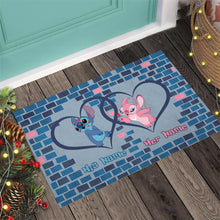 Load image into Gallery viewer, Personalized Ohana Doormat with Custom Names for Couples