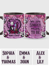 Load image into Gallery viewer, Personalized Nightmare Accent Mug Custom Name Gift for Couples