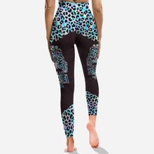 Load image into Gallery viewer, Personalized Leopard Print Hoodie and Leggings Set for Mom