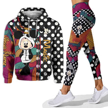 Load image into Gallery viewer, Personalized Mickey Mouse Hoodie and Leggings Set for Kids