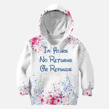 Load image into Gallery viewer, Personalized All Over Print Hoodie Custom Name Gift for Couples