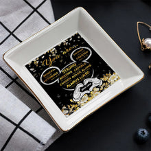 Load image into Gallery viewer, Personalized Ceramic Jewelry Dish Customized for Mom or Wife