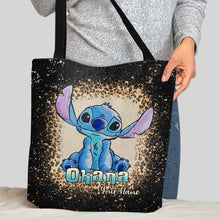 Load image into Gallery viewer, Personalized Ohana Tote Bag Custom Name Gift for Family