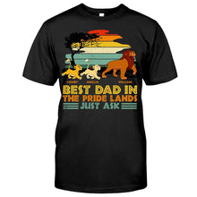 Load image into Gallery viewer, Personalized Best Dad T-Shirt & Hoodie for Father's Day Gift