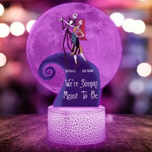 Load image into Gallery viewer, Personalized Couple Acrylic Plaque Light Base Custom Names Gift