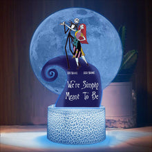 Load image into Gallery viewer, Personalized Couple Acrylic Plaque Light Base Custom Names Gift