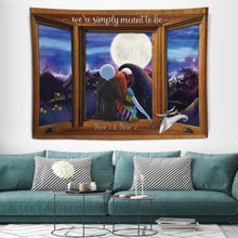 Load image into Gallery viewer, Personalized Nightmare Wall Tapestry Couples Gift for Anniversary