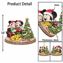 Load image into Gallery viewer, Personalized Christmas Mouse Ornament Custom Name Gift