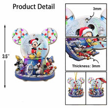 Load image into Gallery viewer, Personalized Mouse Ornament Custom Name Holiday Decoration Gift