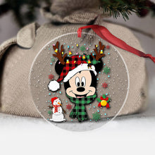 Load image into Gallery viewer, Personalized Acrylic Christmas Ornament with Custom Design