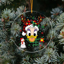 Load image into Gallery viewer, Personalized Acrylic Christmas Ornament with Custom Design