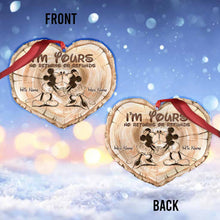 Load image into Gallery viewer, Personalized Christmas Mouse Ornament Customizable Gift for Couples