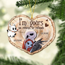 Load image into Gallery viewer, Personalized Double-Sided Christmas Ornament Custom Names Gift for Couples