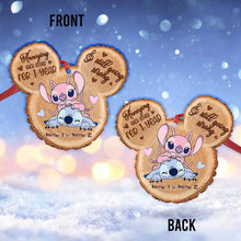Load image into Gallery viewer, Personalized Christmas Ohana Ornament Custom Name Gift for Couples
