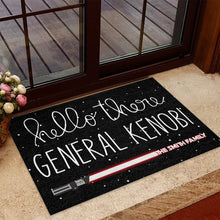 Load image into Gallery viewer, Personalized Star Wars Doormat Custom Name Gift for Fans