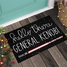 Load image into Gallery viewer, Personalized Star Wars Doormat Custom Name Gift for Fans