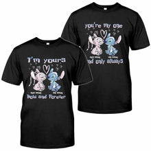 Load image into Gallery viewer, Personalized Ohana Couples T-shirt & Hoodie Gift Set