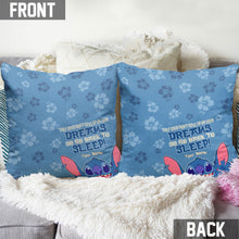 Load image into Gallery viewer, Personalized Ohana Throw Pillow with Custom Name Gift for Home