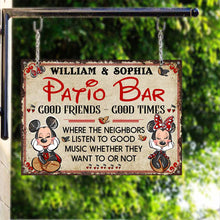 Load image into Gallery viewer, Personalized Rectangle Metal Sign for Backyard Decor Gift