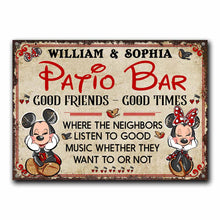 Load image into Gallery viewer, Personalized Rectangle Metal Sign for Backyard Decor Gift