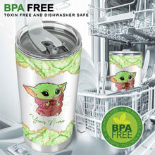 Load image into Gallery viewer, Personalized Cute Tumbler with Custom Name Gift for Kids