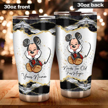 Load image into Gallery viewer, Personalized Mickey Mouse Tumbler Custom Name Gift for Birthday