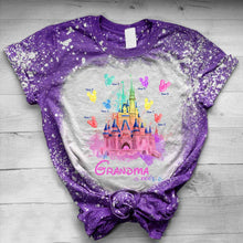 Load image into Gallery viewer, Personalized Bleached Shirt Best Grandma Ever Gift Idea for Mother's Day