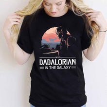 Load image into Gallery viewer, Personalized Best Dad In The Galaxy T-shirt & Hoodie Gift